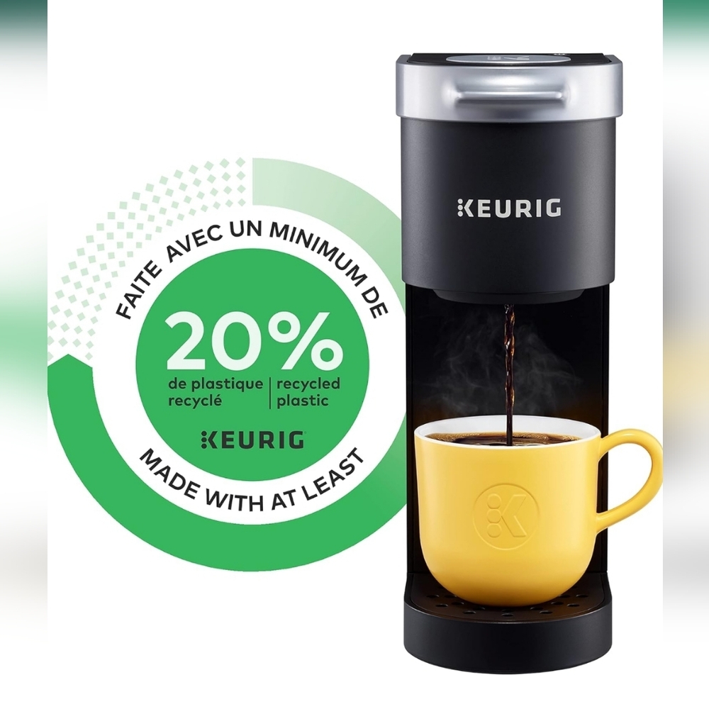 Keurig Matte Black Hot Beverage K-Mini Single Serve Coffee Maker K-Cup - Picture 7 of 16